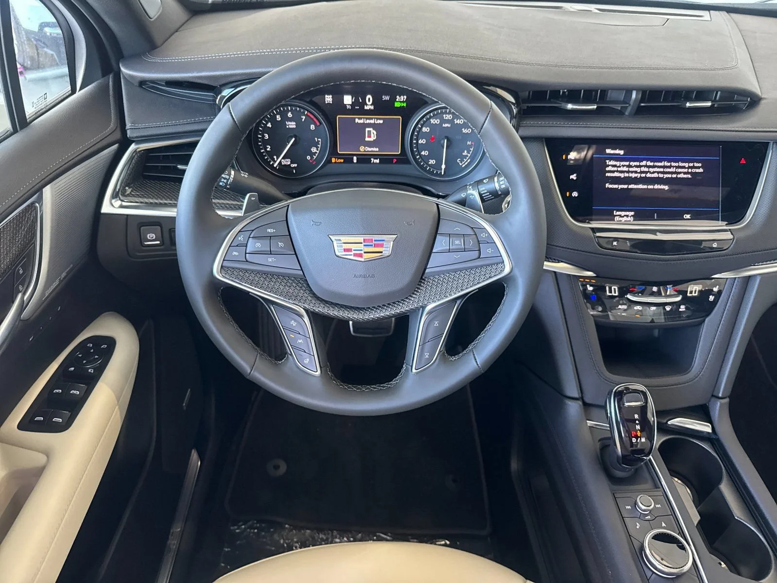New 2025 Crystal White Tricoat Cadillac Sport image 13