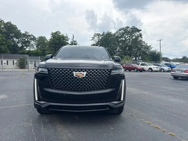 Used 2021 Black Cadillac Premium Luxury image 2