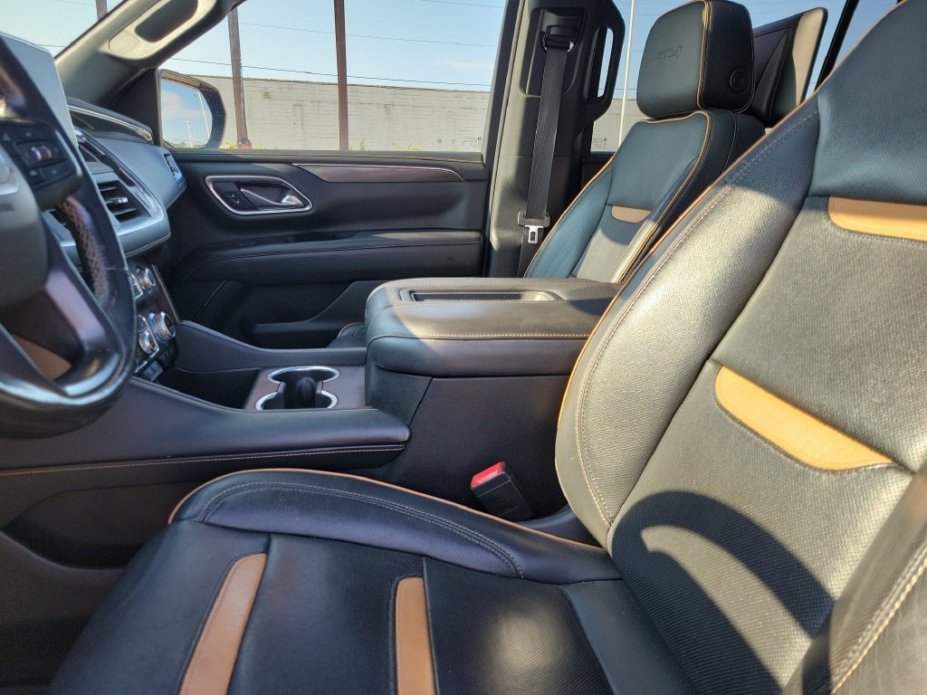 Used 2021 SMOKEY QUARTZ METALLIC GMC AT4 image 23