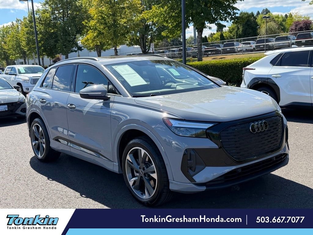 Used 2023 Pebble Gray Audi Premium Plus image 1