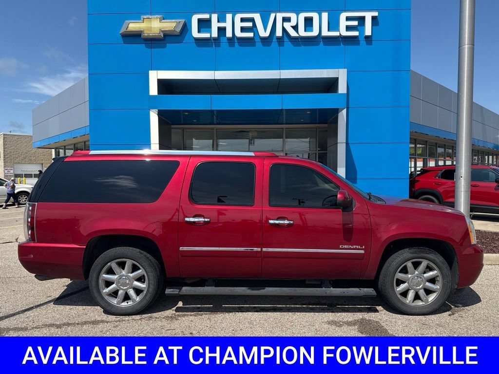 Used 2014 GMC Yukon XL Denali with VIN 1GKS2MEF4ER158744 for sale in Fowlerville, MI