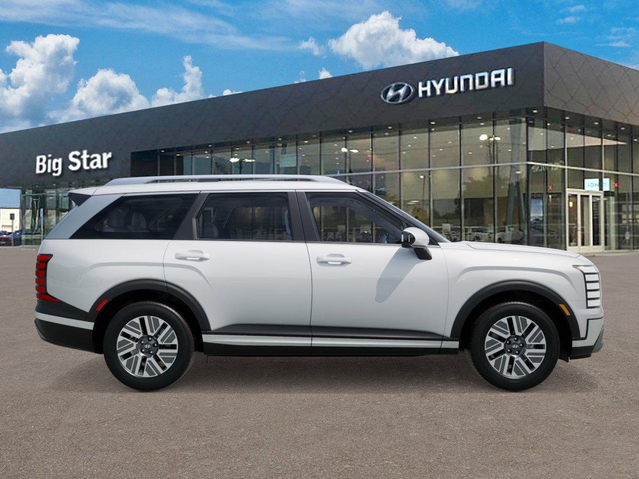 New 2027 Creamy White Pearl Hyundai Blue SEL 7P image 21