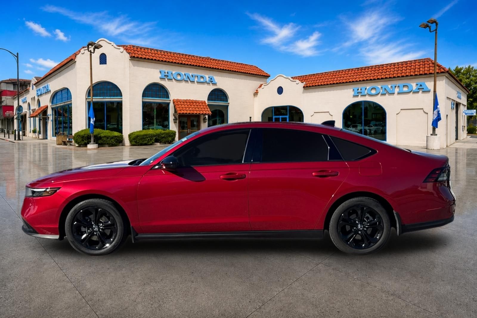Certified Used 2025 Radiant Red Metallic Honda SE image 7