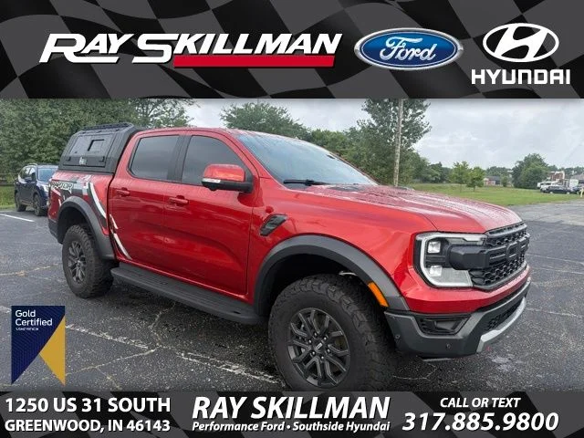 Used 2024 Red Ford Raptor image 1
