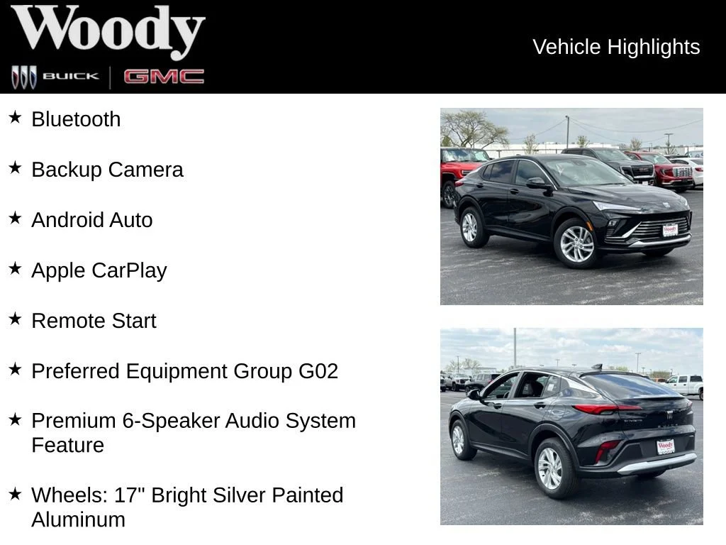 New 2026 Ebony Twilight Metallic Buick Preferred image 3