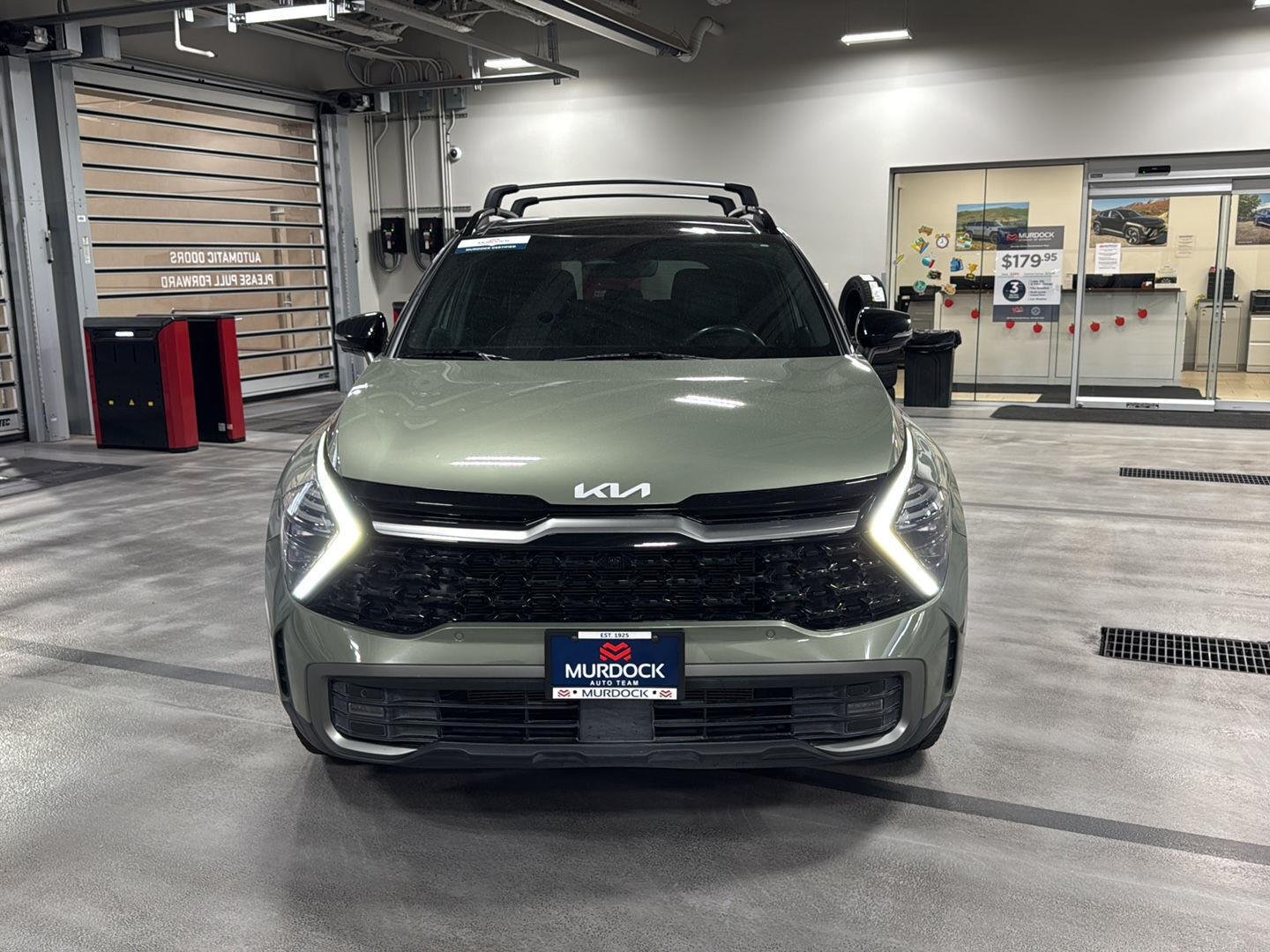 Used 2024 Jungle Green/Ebony Black Roof Kia X-Pro Prestige image 18