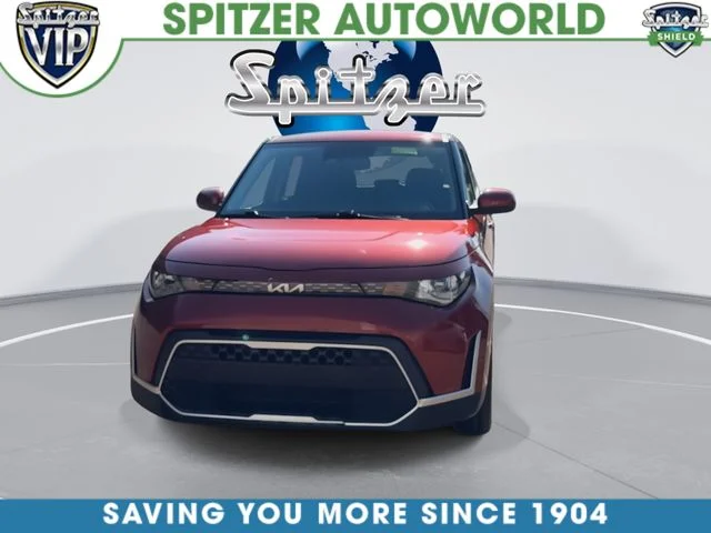 Used 2023 Orange Kia LX image 3