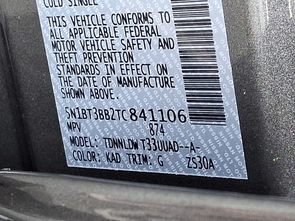 New 2026 Gun Metallic Nissan Dark Armor image 19