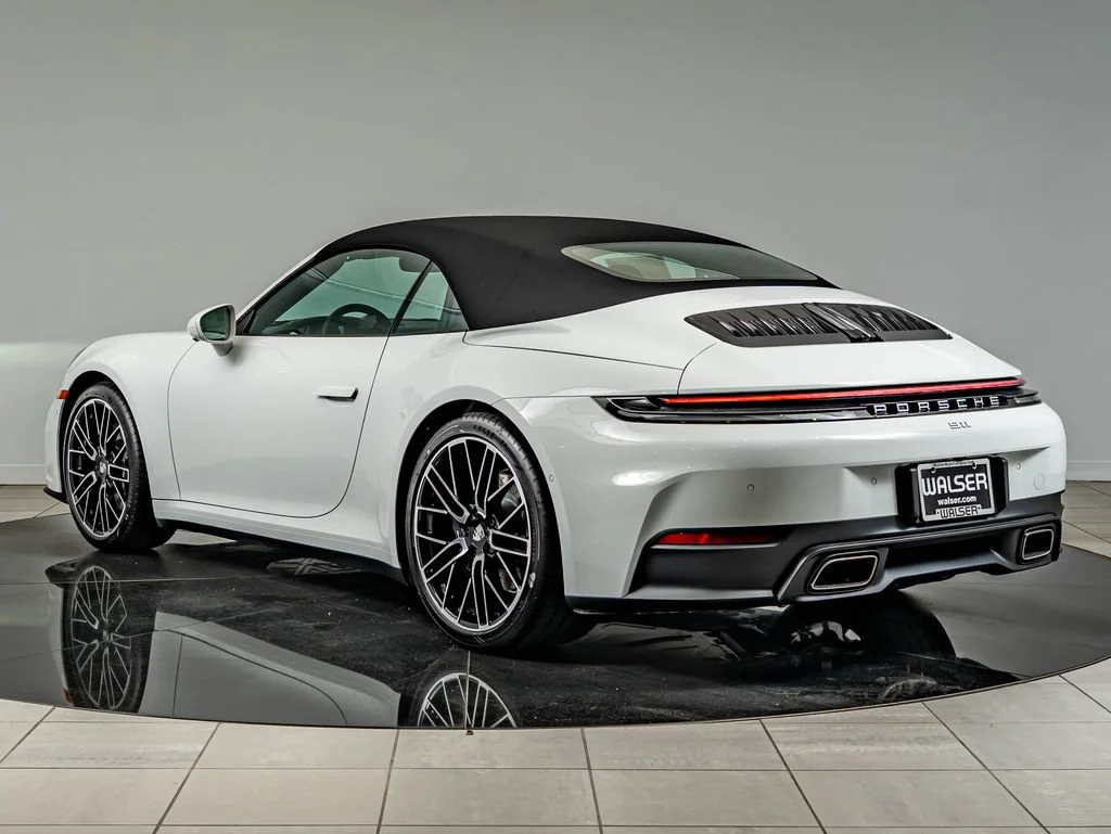 New 2026 White Porsche Carrera image 3