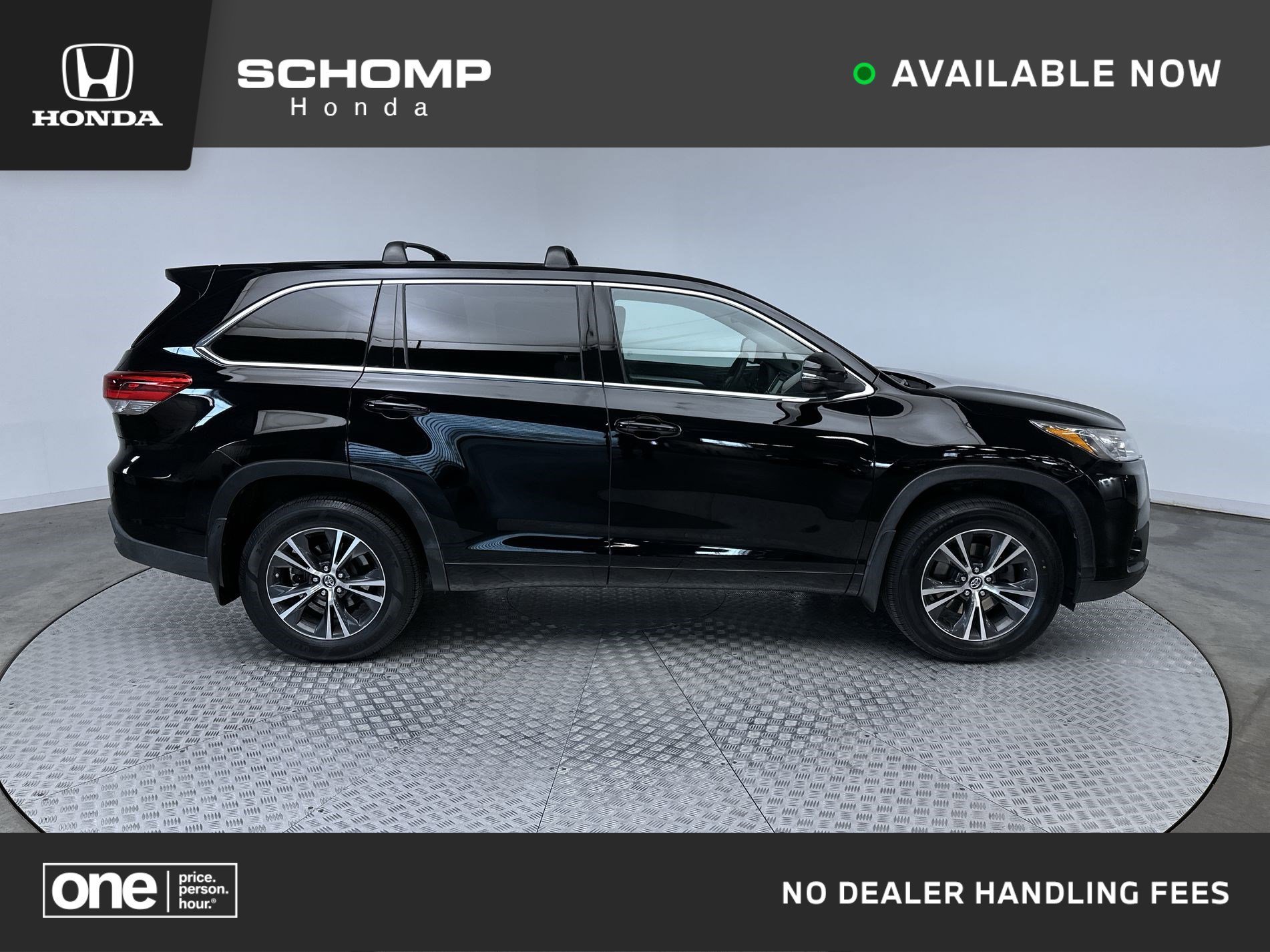 Used 2017 Midnight Black Metallic Toyota LE image 1