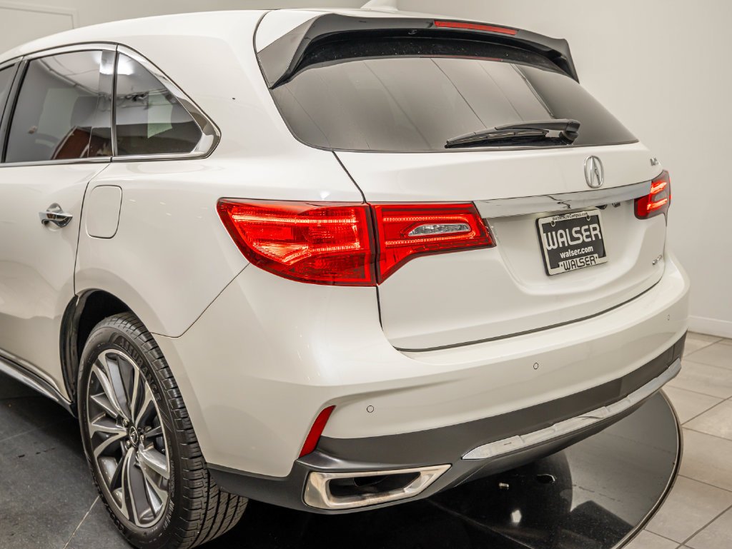 Used 2020 Platinum White Pearl Acura SH-AWD with Technology Package image 18
