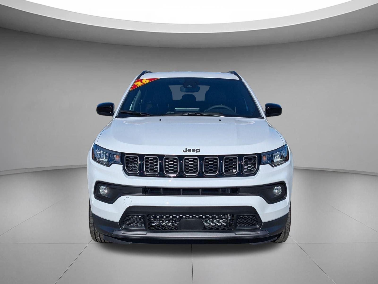New 2026 Bright White Clear-Coat Exterior Paint Jeep Latitude Altitude image 3
