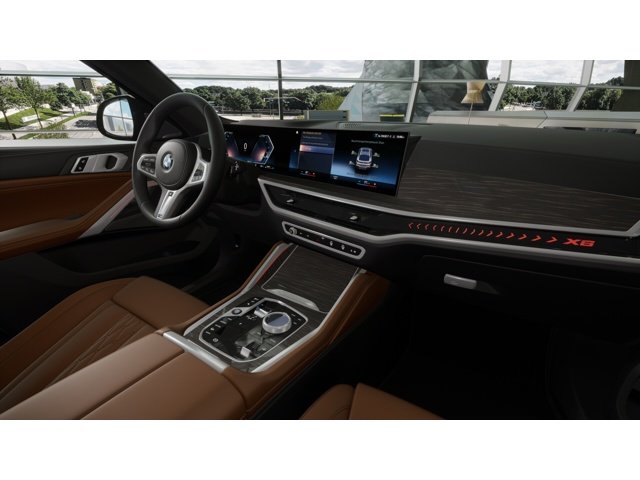 New 2027 White BMW X6 40i image 14