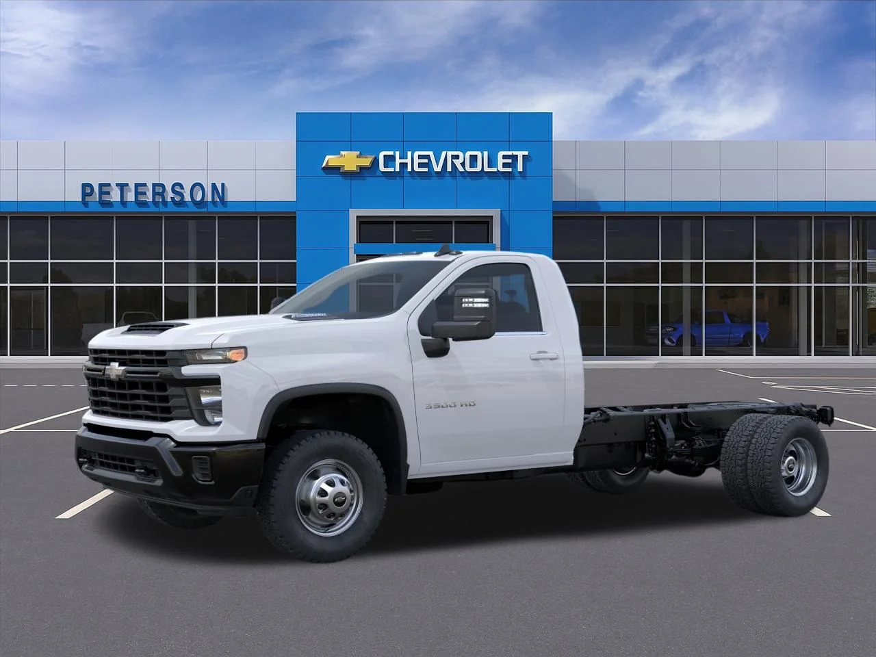 New 2026 White Chevrolet Work Truck image 7