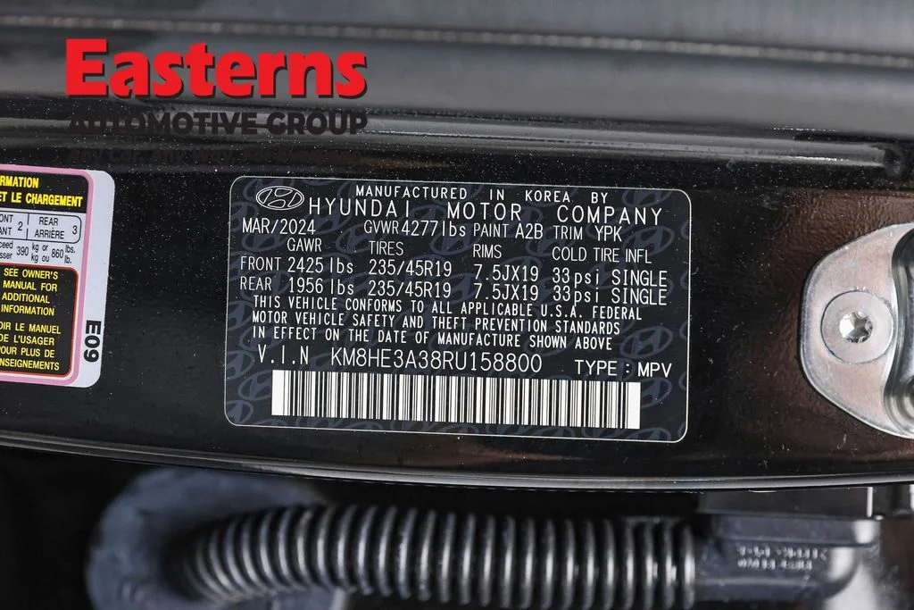 Used 2024 Black Hyundai Limited image 37
