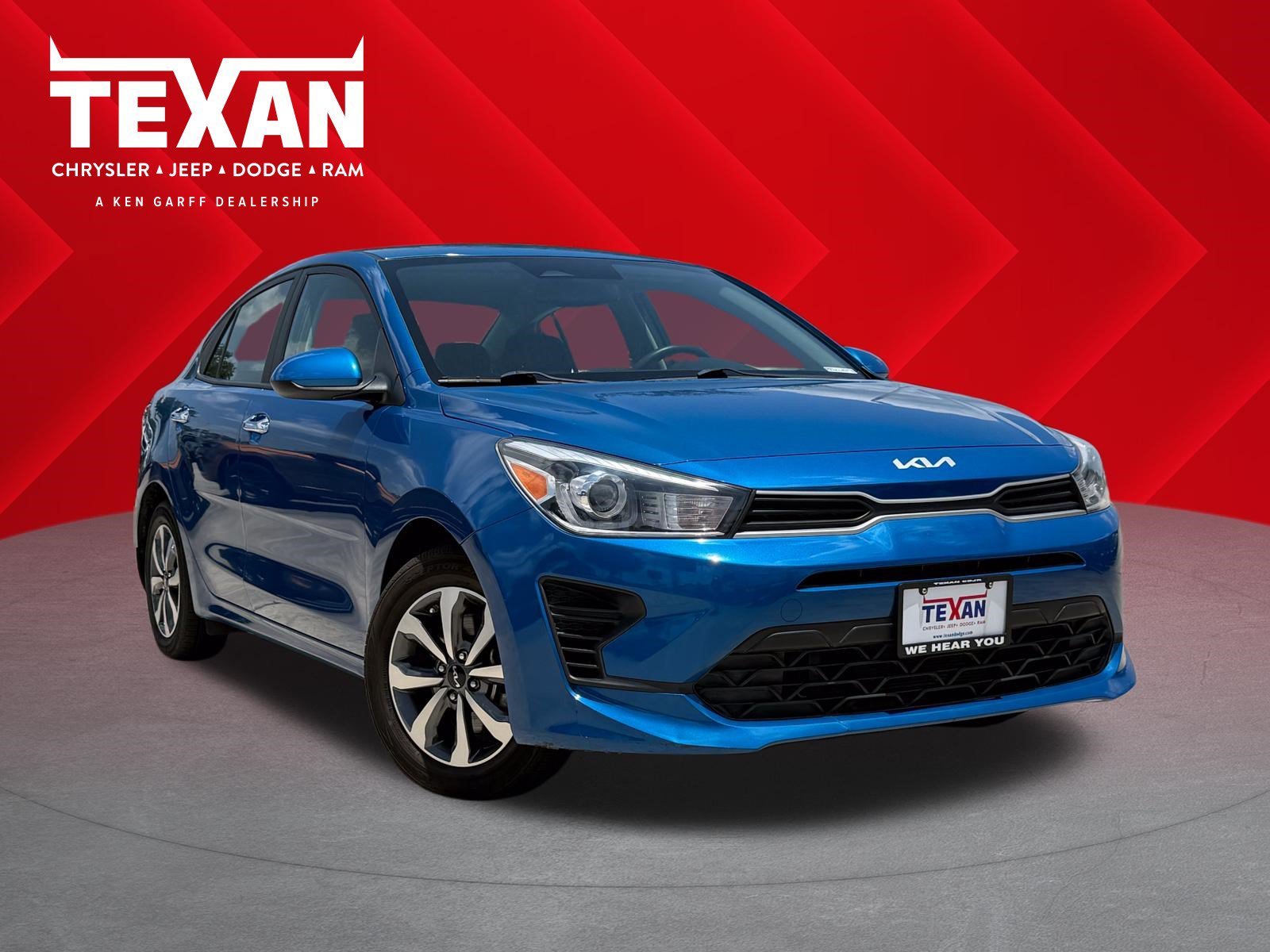 Used 2023 Sporty Blue Kia S image 1