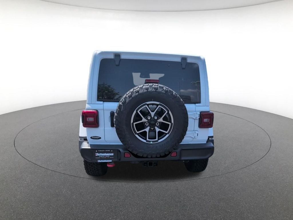 New 2026 Bright White Clearcoat Jeep Rubicon image 6