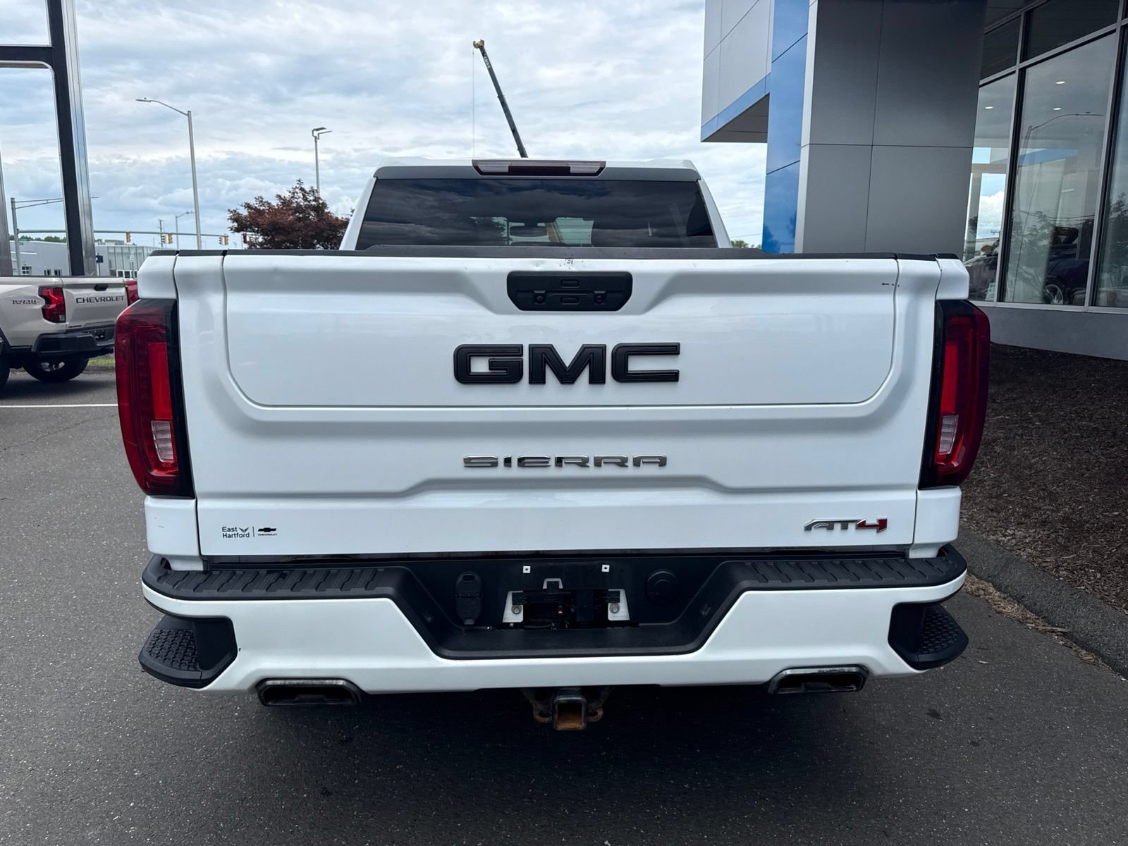 Used 2021 Summit White GMC AT4 with Trailering Package image 7