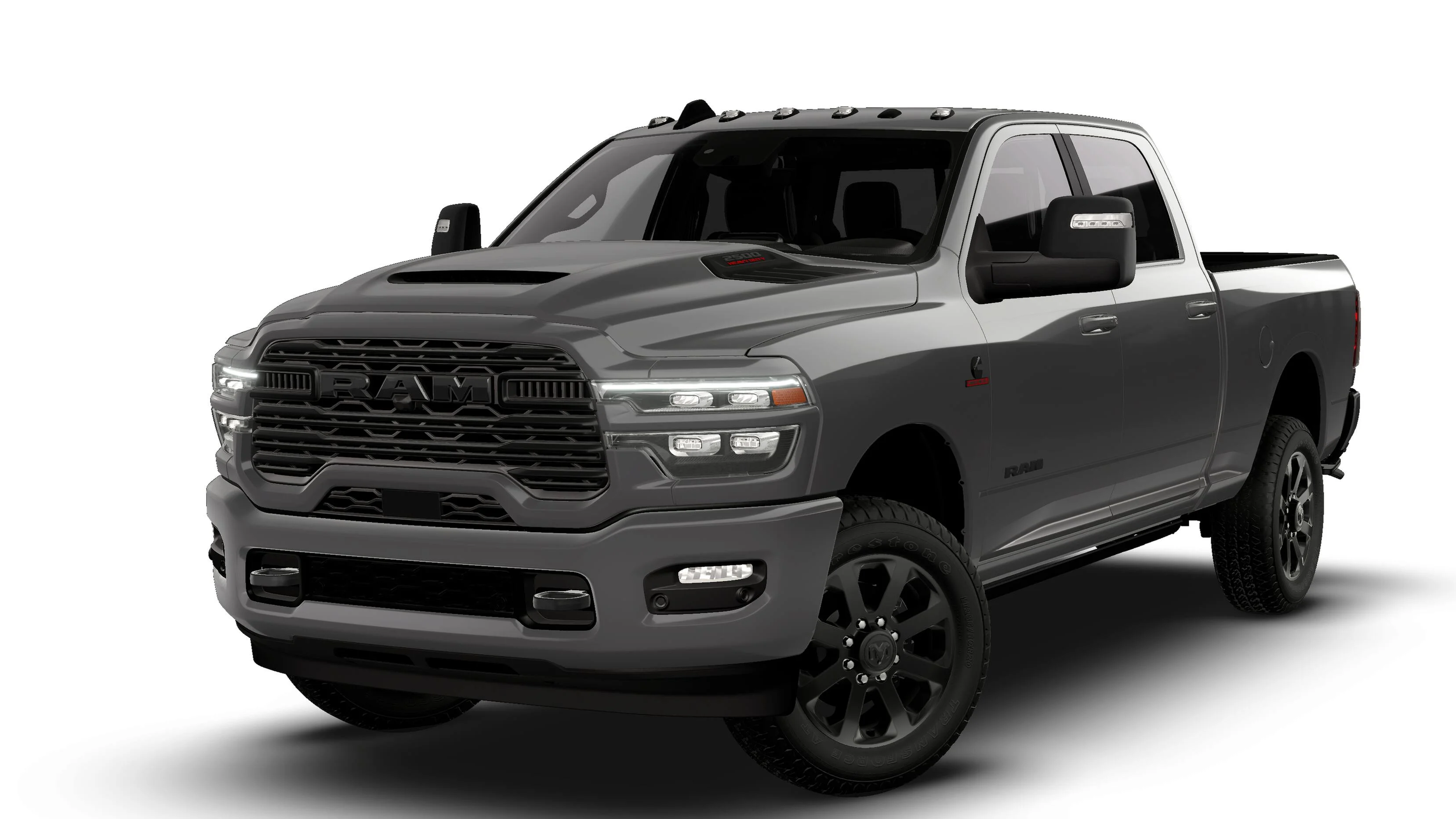 New 2027 Granite Crystal Metallic Clear-Coat Exterior Paint RAM Laramie image 13