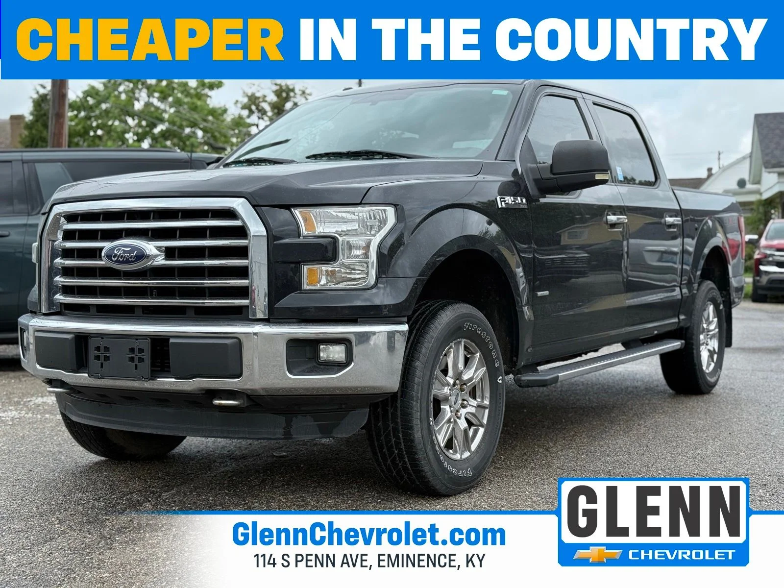 Used 2016 Black Ford XLT image 1