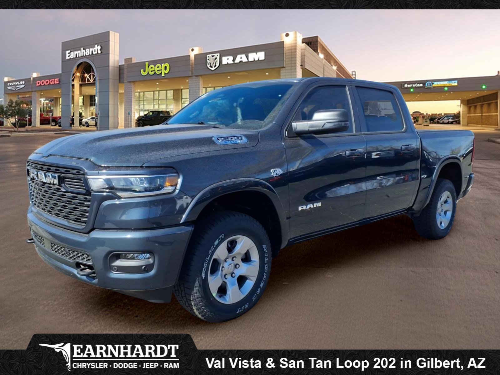 New 2026 Forged Blue Metallic Exterior Paint RAM Big Horn image 1