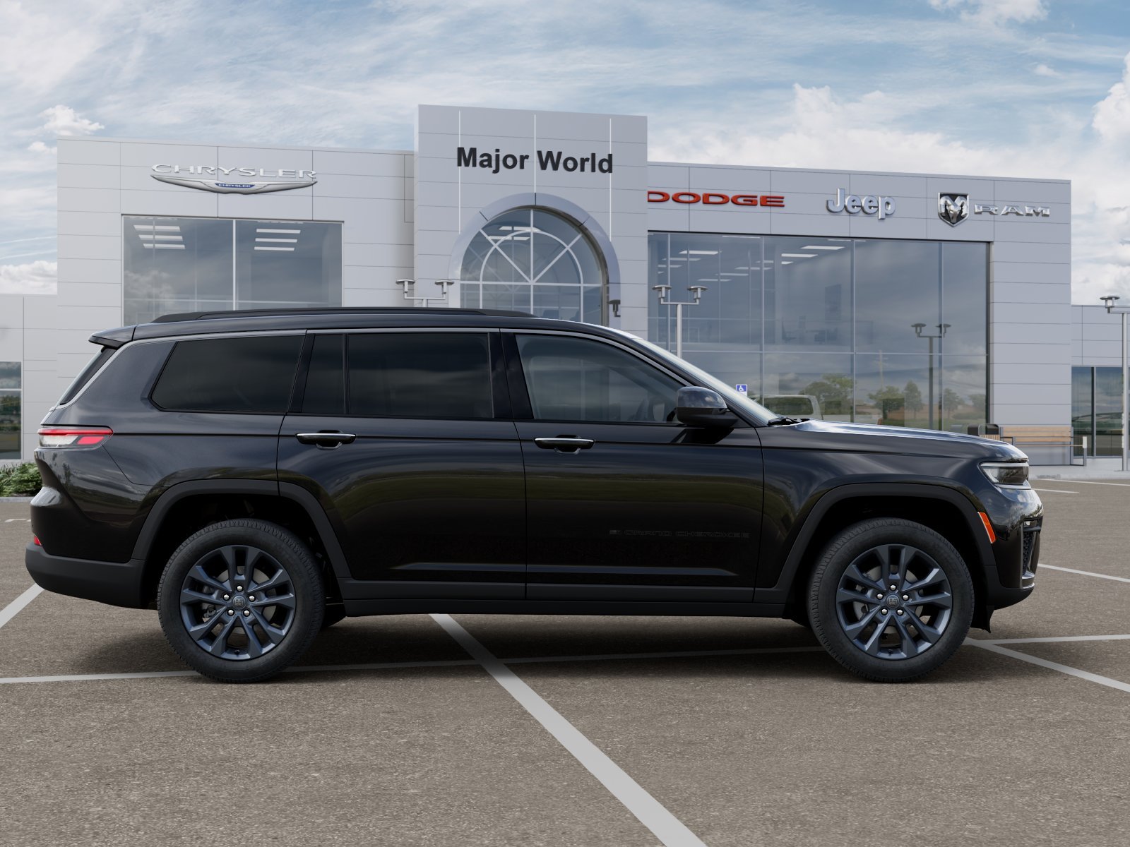 New 2026 Diamond Black Crystal Pearl-Coat Exterior Paint Jeep  image 21