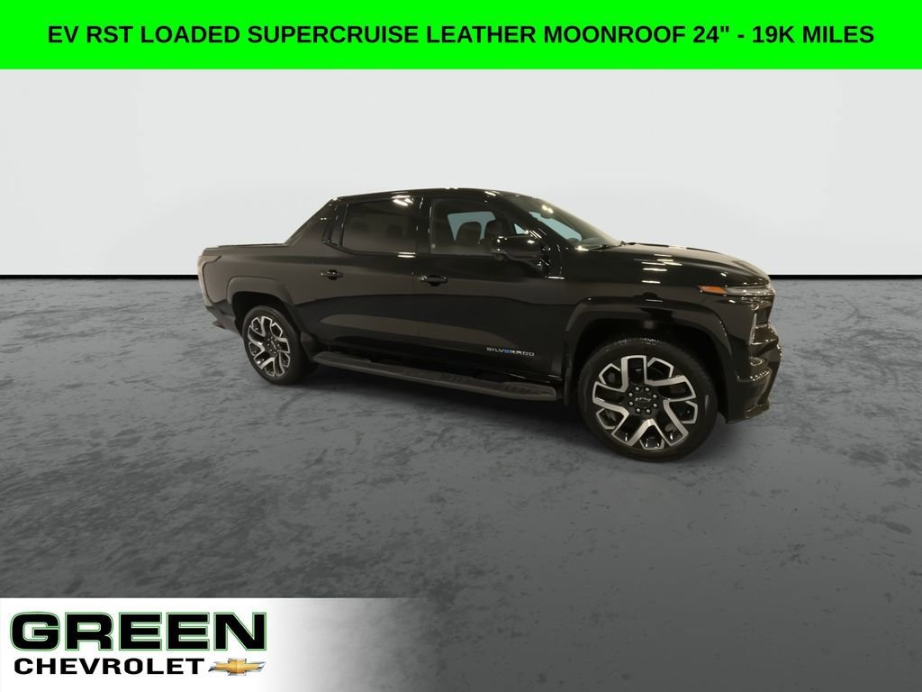Used 2024 Chevrolet Silverado EV RST with VIN 1GC40ZELXRU300384 for sale in East Moline, IL