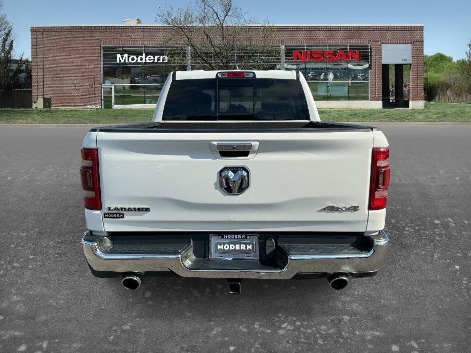 Used 2022 Bright White Clearcoat Ram Laramie image 3