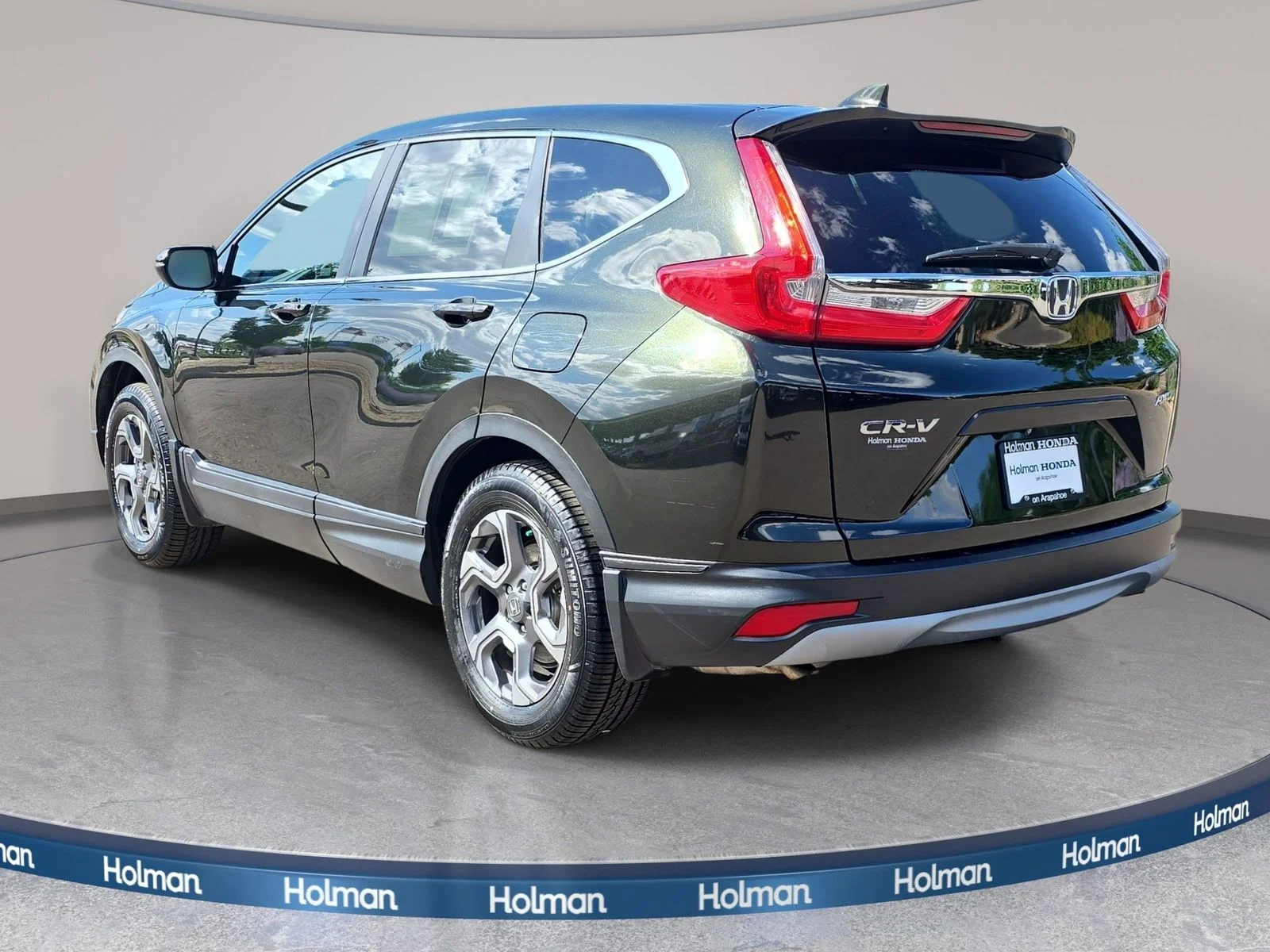 Used 2017 Crystal Black Pearl Honda EX image 8