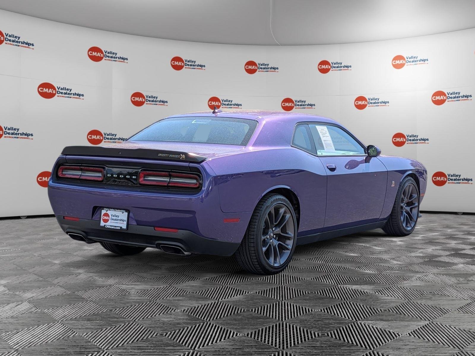 Used 2023 Plum Crazy Pearlcoat Dodge R/T Scat Pack image 5