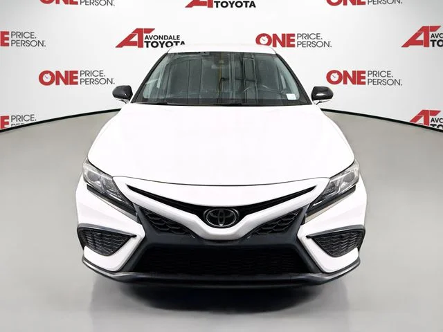 Certified Used 2023 White Toyota SE Nightshade image 3