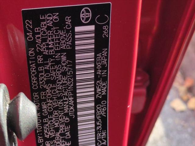 Certified Used 2022 EMOTIONAL RED 2 Toyota  image 29