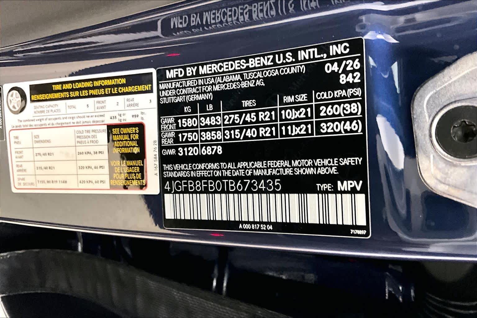New 2026 Twilight Blue Metallic Mercedes-Benz GLE 580 image 21