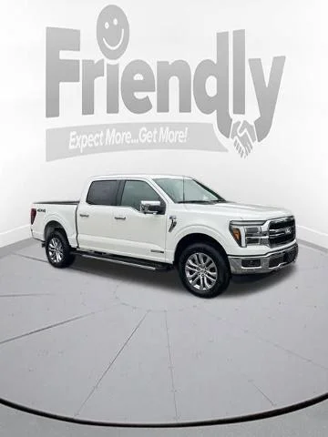 New 2026 Star White Metallic Tri-Coat Ford Lariat® image 85
