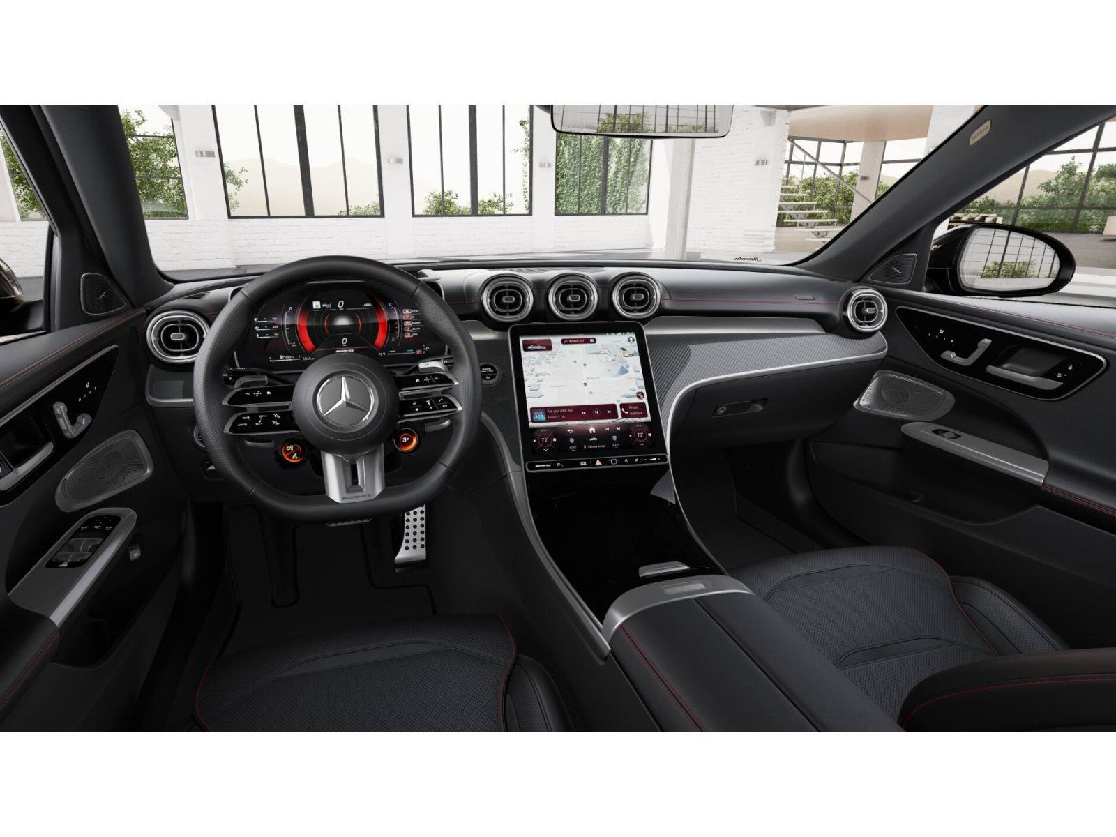 New 2026 MANUFAKTUR exclusive graphite grey magno Mercedes-Benz AMG® C 43 4MATIC Sedan image 3