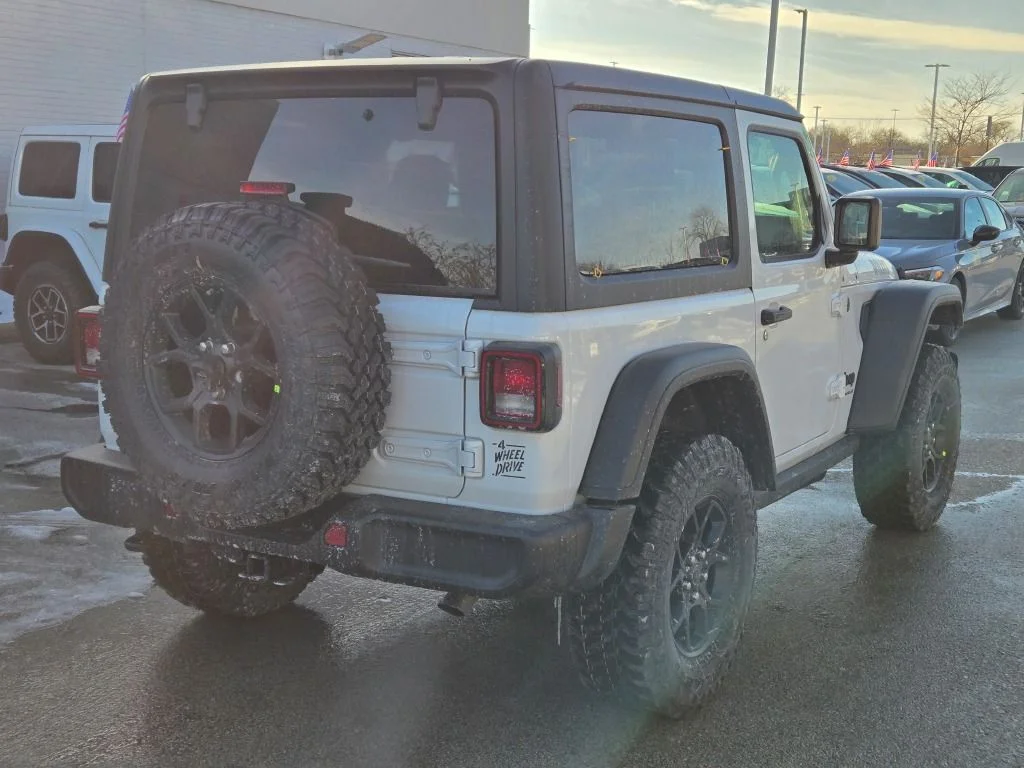 New 2026 Bright White Clear-Coat Exterior Paint Jeep Willys image 9