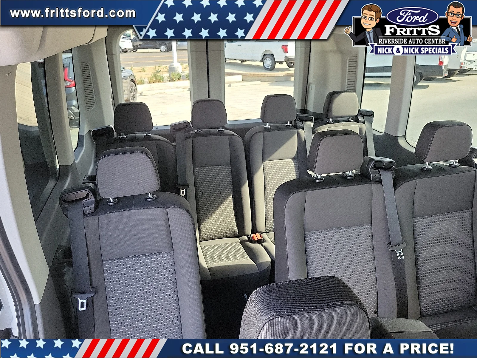 New 2026 Oxford White Ford Passenger Van XL image 17