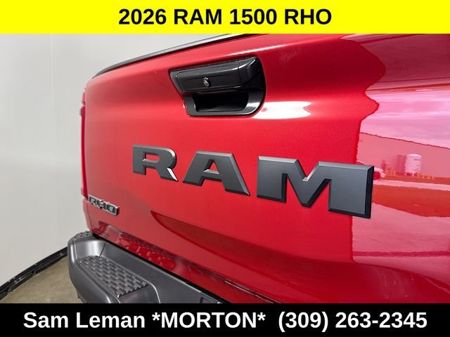 New 2026 Molten Red Pearl-Coat Exterior Paint Ram RHO image 39
