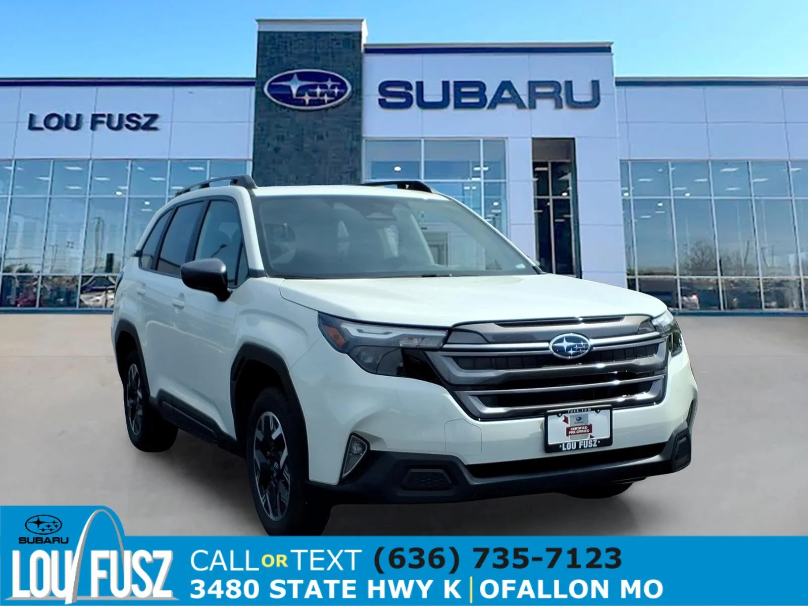 Used 2026 Crystal White Pearl Subaru Premium image 1
