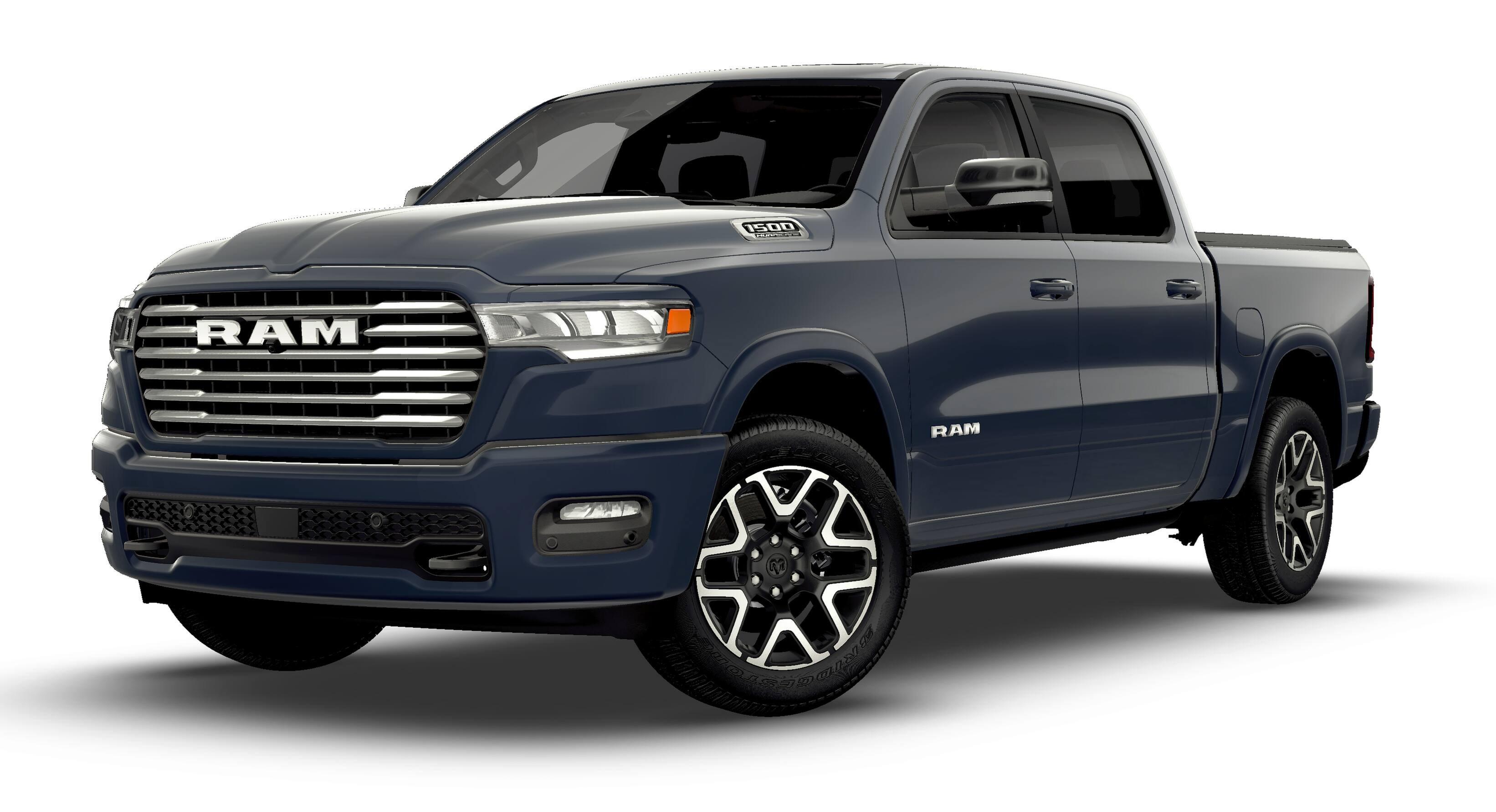 New 2026 Forged Blue Metallic Exterior Paint RAM LARAMIE image 27