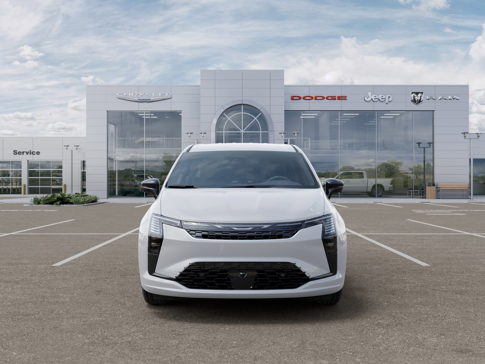 New 2027 Bright White Clear-Coat Exterior Paint Chrysler Select image 6