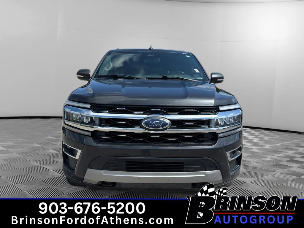 Used 2022 Dark Matter Metallic Ford Limited image 2