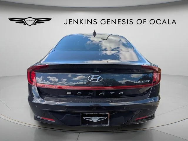 Used 2023 Blue Hyundai Limited image 3