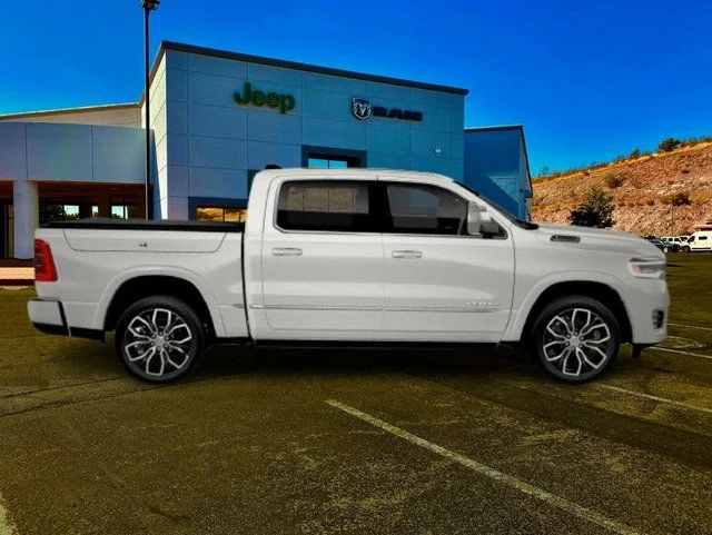 New 2026 Bright White Clear-Coat Exterior Paint RAM Tungsten image 2