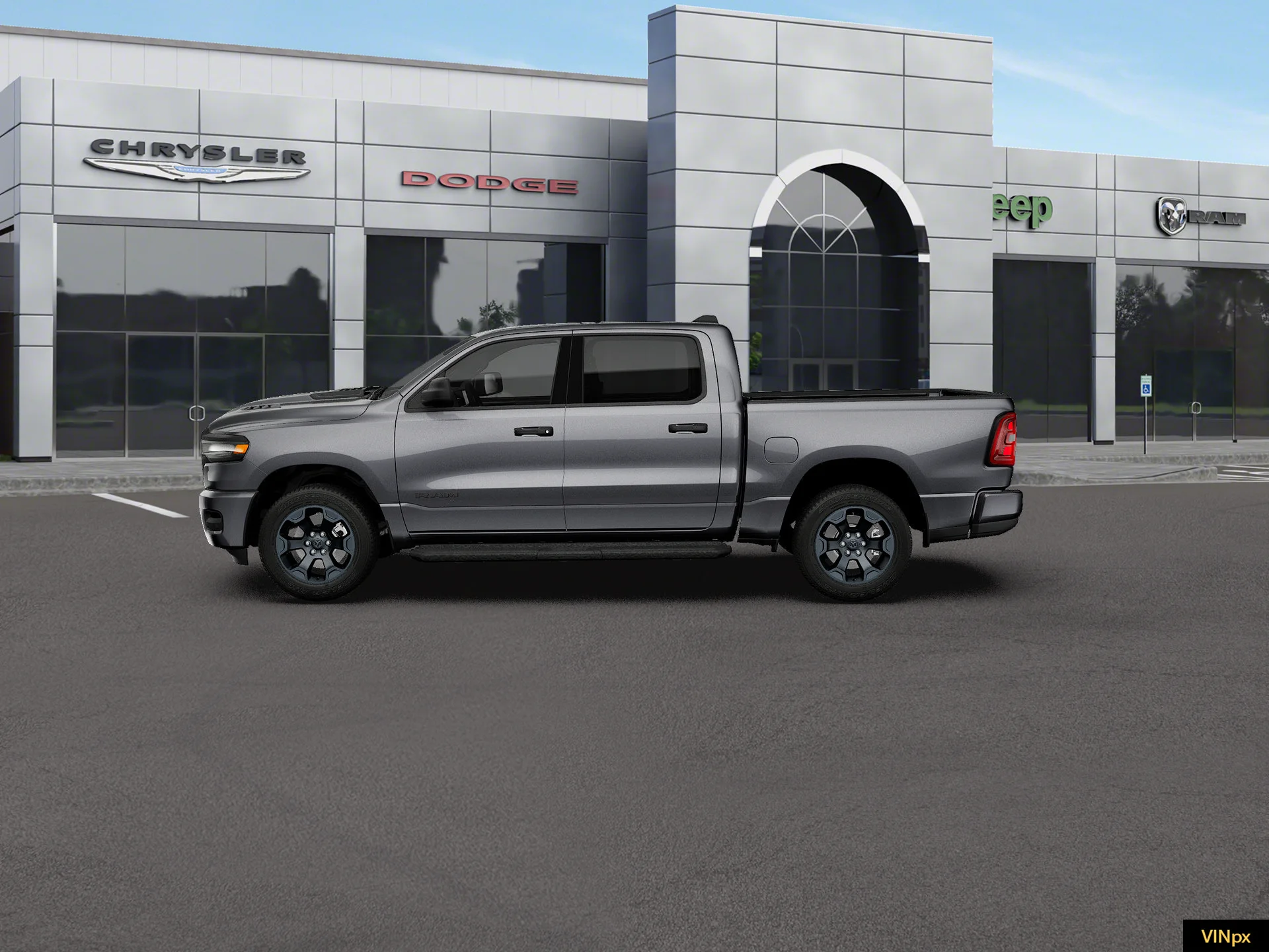 New 2027 Granite Crystal Metallic Clear-Coat Exterior Paint RAM Express image 3