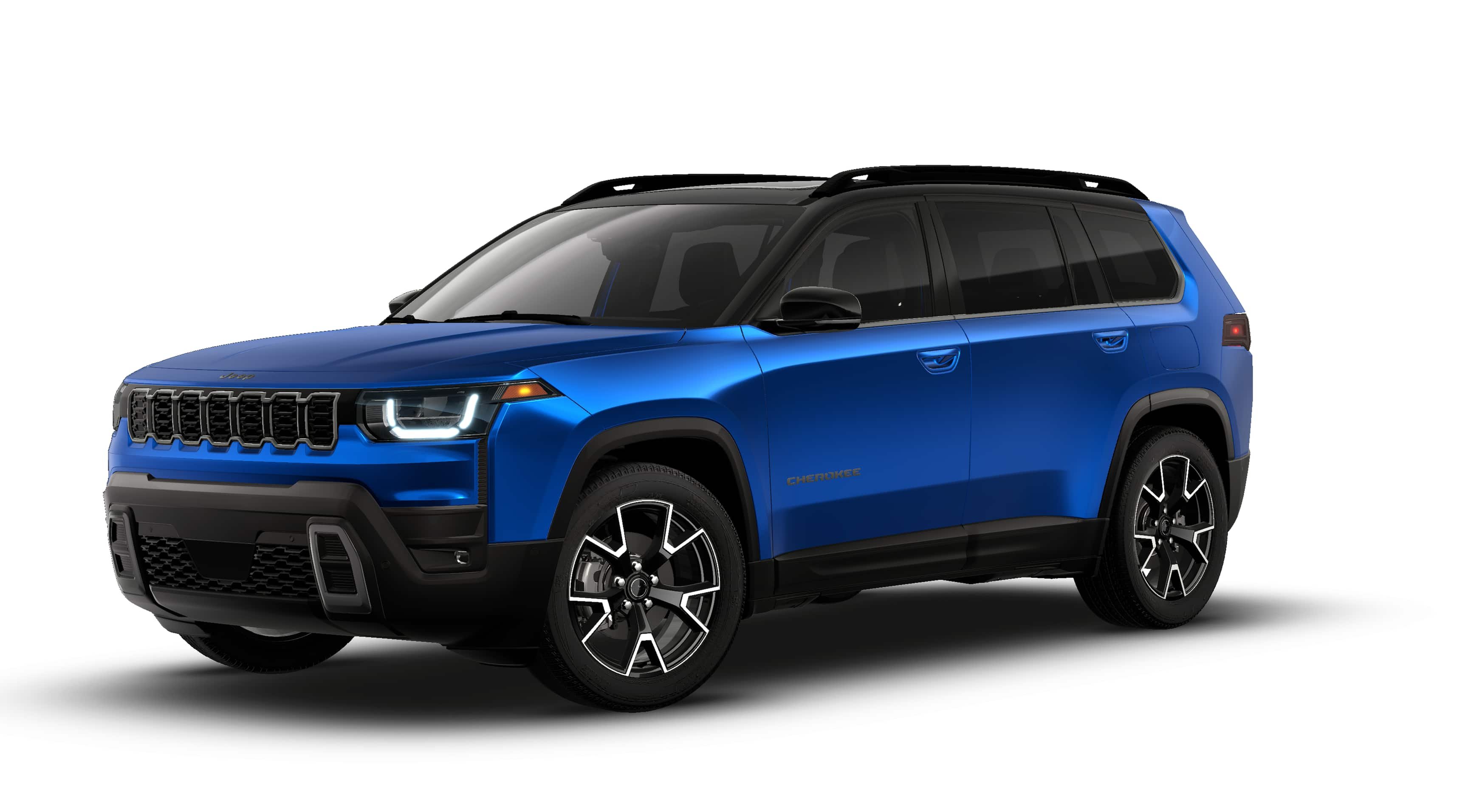 New 2026 Hydro Blue Pearl-Coat Exterior Paint Jeep Overland image 1