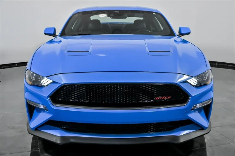 Used 2022 Grabber Blue Ford GT Premium image 4