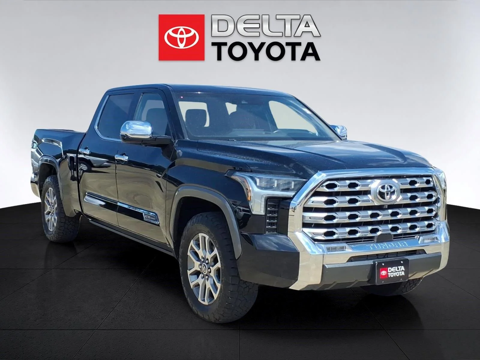 Used 2024 Midnight Black Metallic TOYOTA 1794 EDITION CREWMAX 6.5