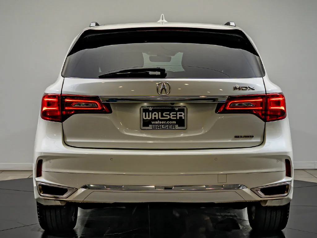 Used 2019 White Diamond Pearl Acura 3.5L Advance Package image 6