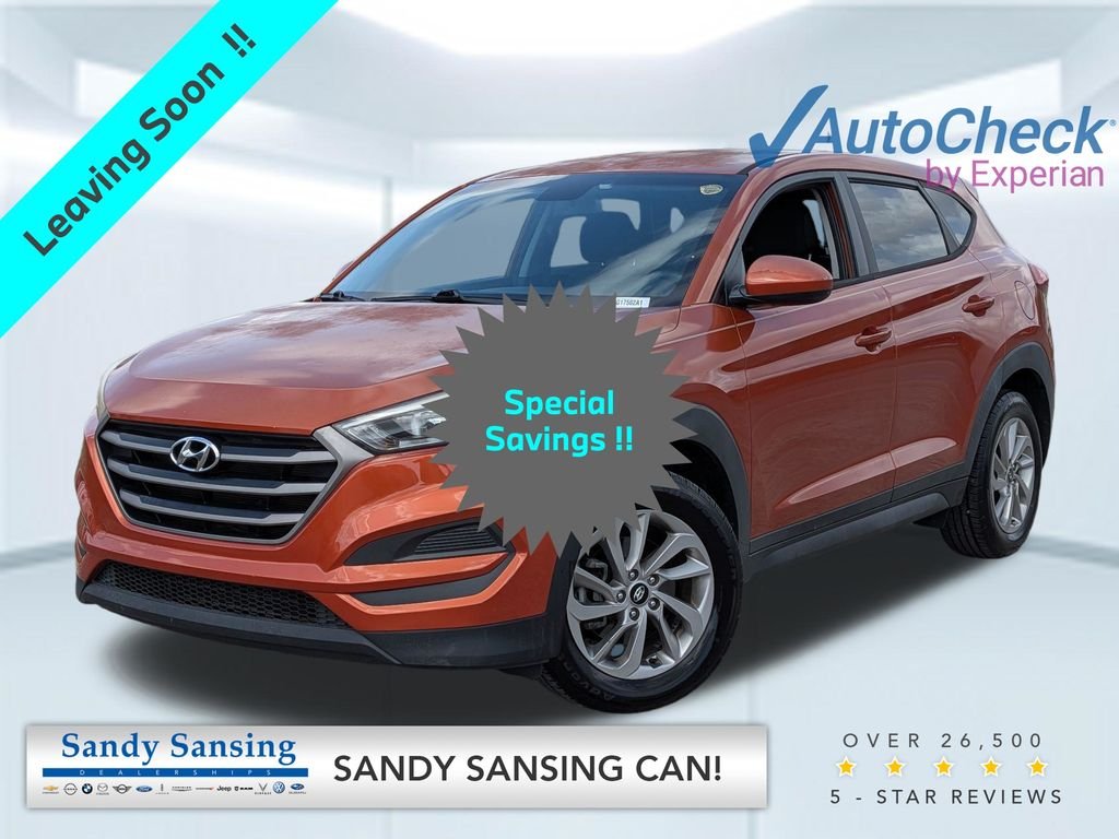 Used 2016 Orange Hyundai SE image 1
